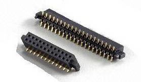 1,27 мм женски заглавка SMT тип с различен стълб