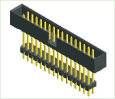 2.00 mm прав хедер на кутията и корпус