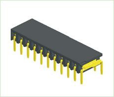 2,54 мм страничен вход тип женска глава